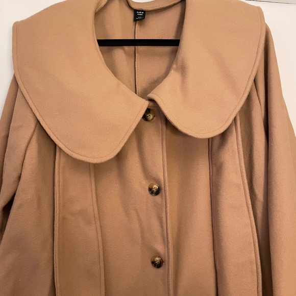 Statement Collar Overcoat - Picture 2 of 5
